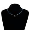 Trendige Minimalistische Vogelanhänger Halskette Verstellbare Kette Leichte Schlüsselbein Kette für Damen Modeschmuck Geschenk