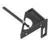 Woodworking Semi Circular Pointer Angle     Aluminum Alloy Carpenter Protractor 3D   Multifunctional Ruler