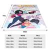 Steven Universe Cute Cartoon Blankets Soft Warm Flannel Throw Blanket Bedding for Bed Living room Picnic Travel Home Couch