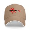 Rator Brand Black Baseball Cap With Red Logo Design Classic Fit Adjustable Hat For Men And Women Outdoor Fashion Accessory