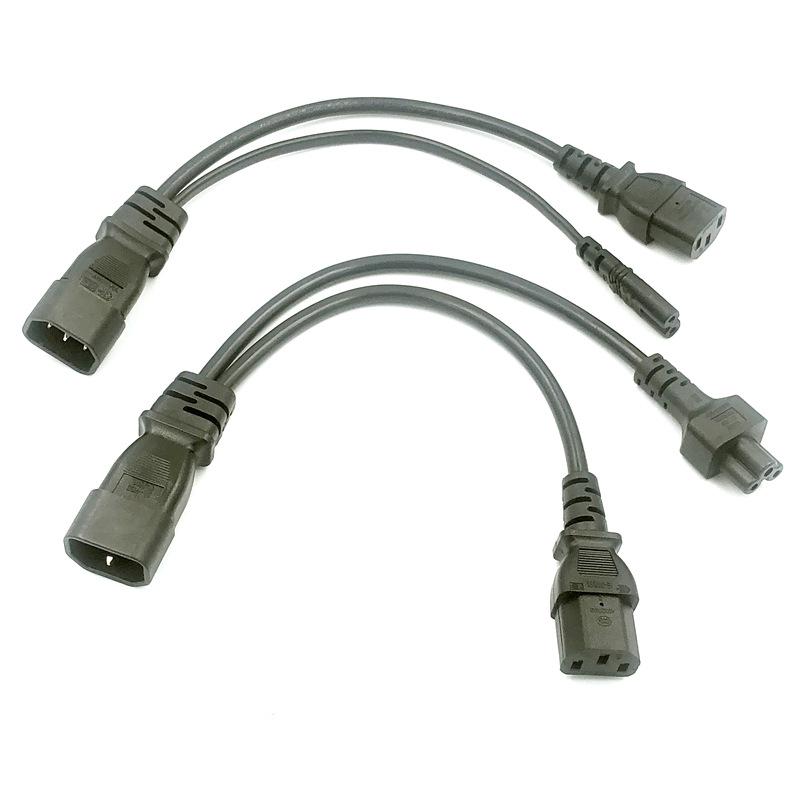 Custom One-to-Two/Three/Four C13 Power Cord - US/European/UK/Australian Standard