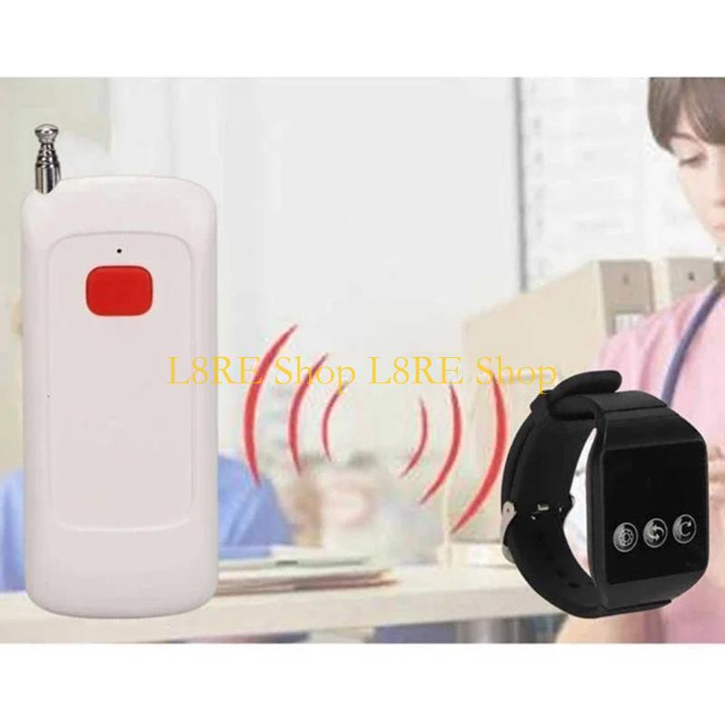 L8RE Wireless Caregiver Pager Call System Call Buttons Transmitters Receivers Nurse