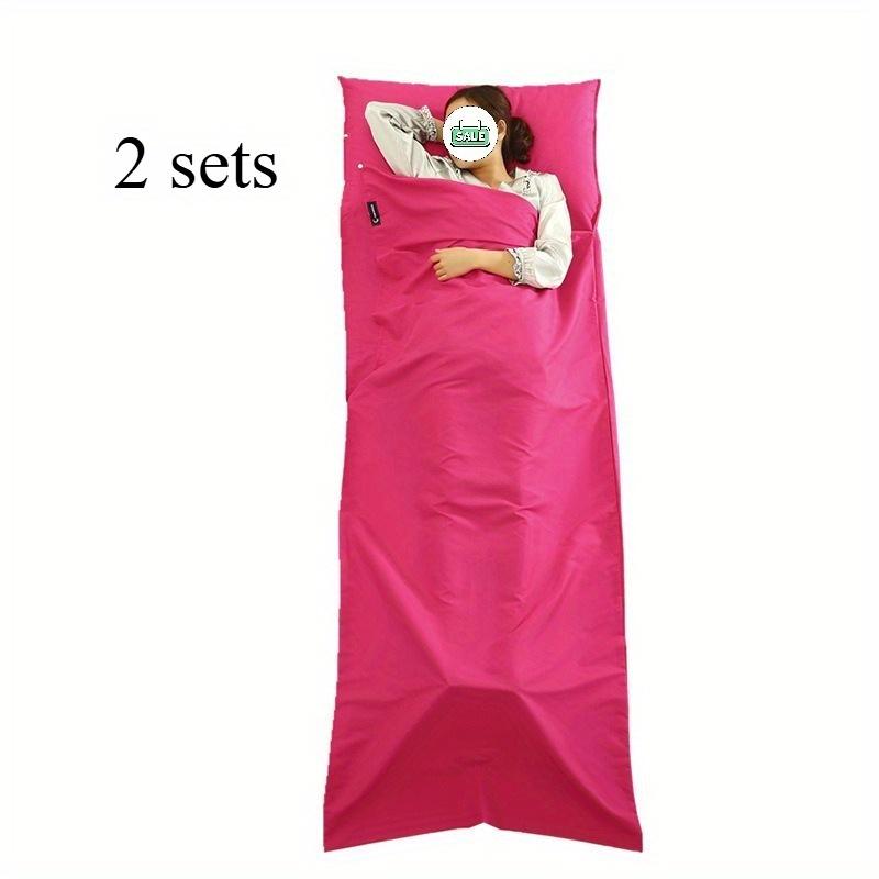 Bestseller für Outdoor-Reisen und Camping, Bettlaken, Schlafsackpolsterung - leichte, kompakte und tragbare Schlafsäcke für Erwachsene