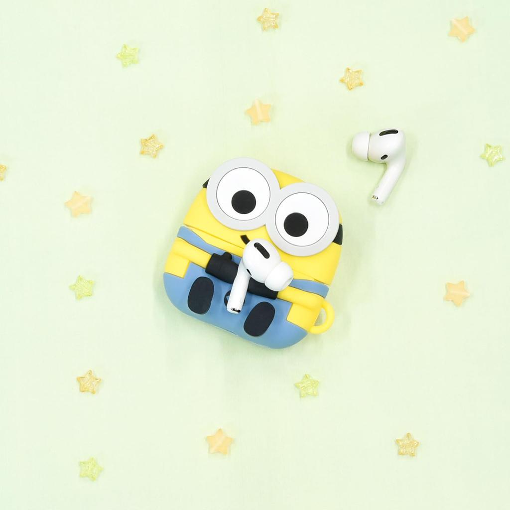 Gourmandies "Despicable Me/Minions" Series Silicone Case for AirPods Pro (2nd Generation) and AirPods Pro (Bob) MINI-472A