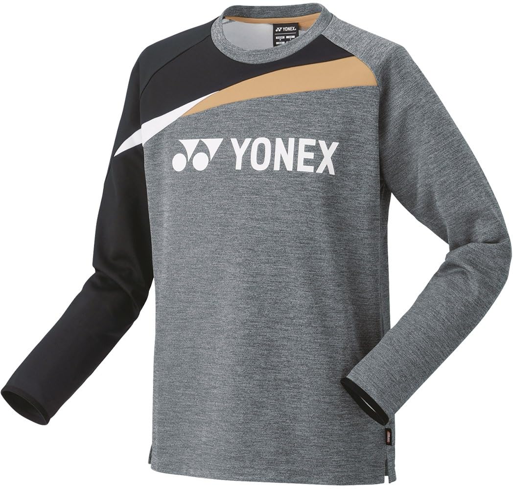 

Yonex Light Trainer Long Sleeve Shirt Gray Size S (Fit Style), (010),