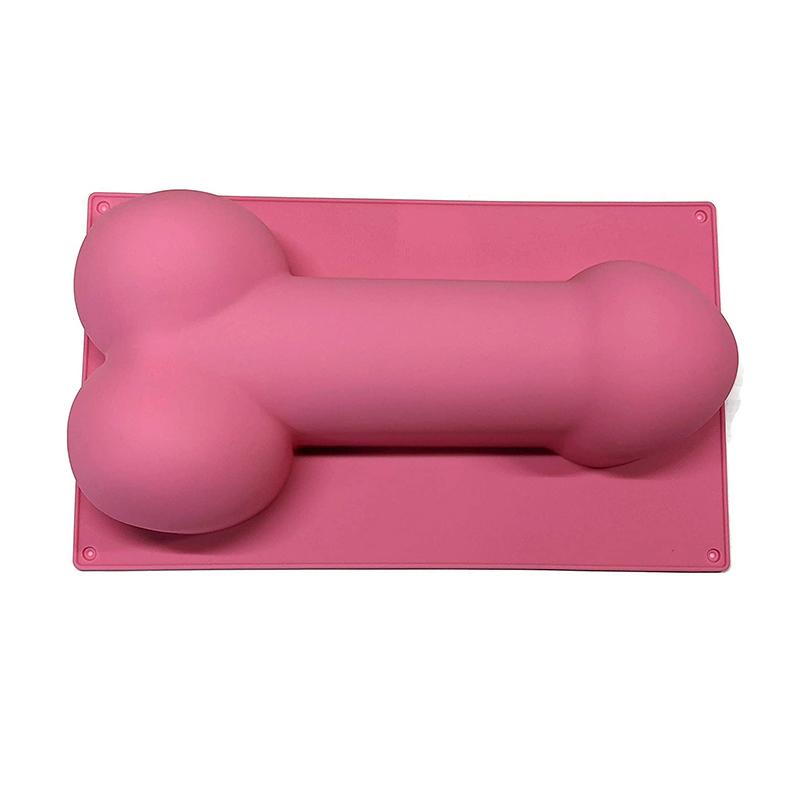 Stampo per Torta a Forma di Pene in Silicone per Festa di Addio al Celibato/Nubilato Divertente Stampo per Cioccolato Divertentissimo Strumento per la Produzione di Sapone Cera da Sciogliere