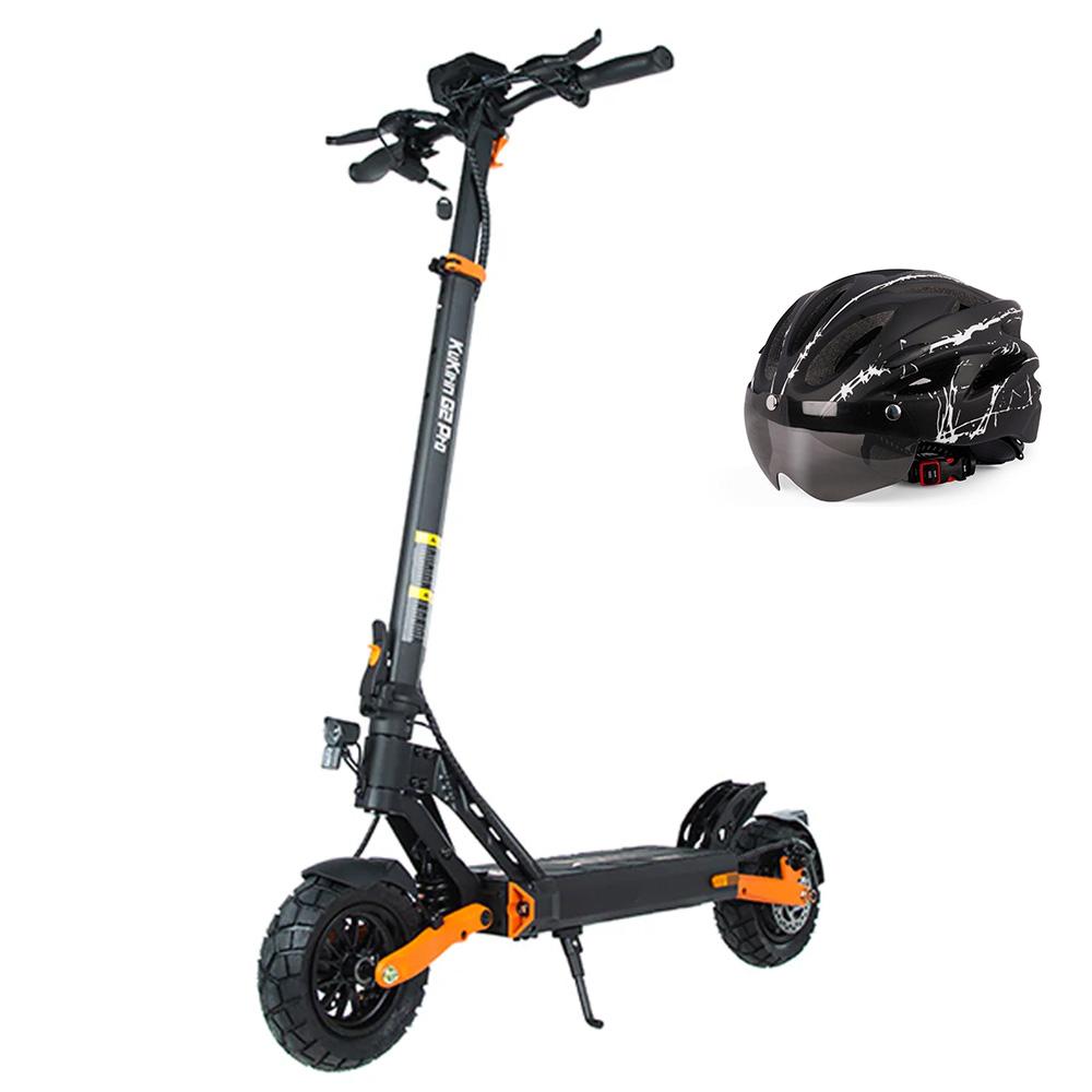 Elektrische Scooter Kukirin 10" 500W Motor Topsnelheid 25Km/h 48V 15.6AH Max Bereik 65Km Zwart G2 Pro VMP