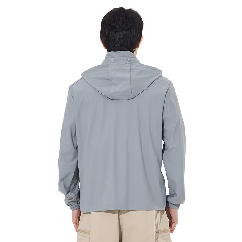 Tri-polar Men's Detachable Hooded Outdoor Sun Protection Jacket