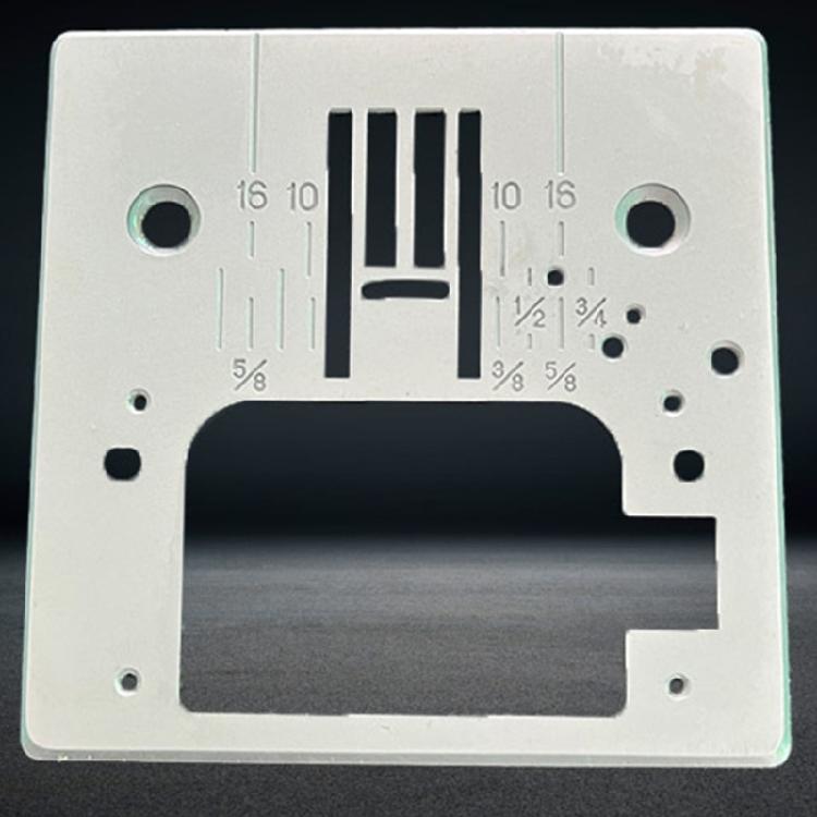 Professional Iron Needle Plate Replacement For 86992 Sewing Machine Accessories Metal Needle Plate with Scale Marking