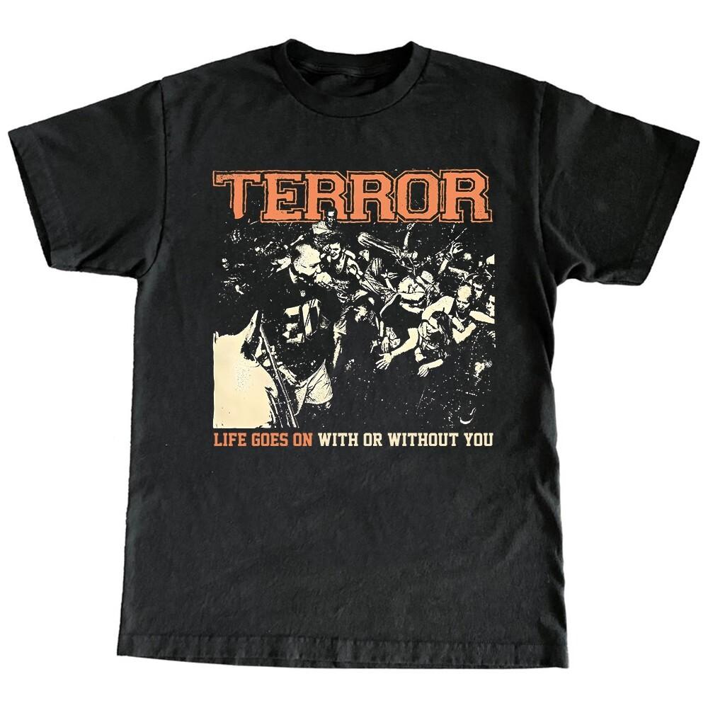 Retro Band Terror Short Sleeve Unisex All Size 10D416 Unisex T-Shirt XL