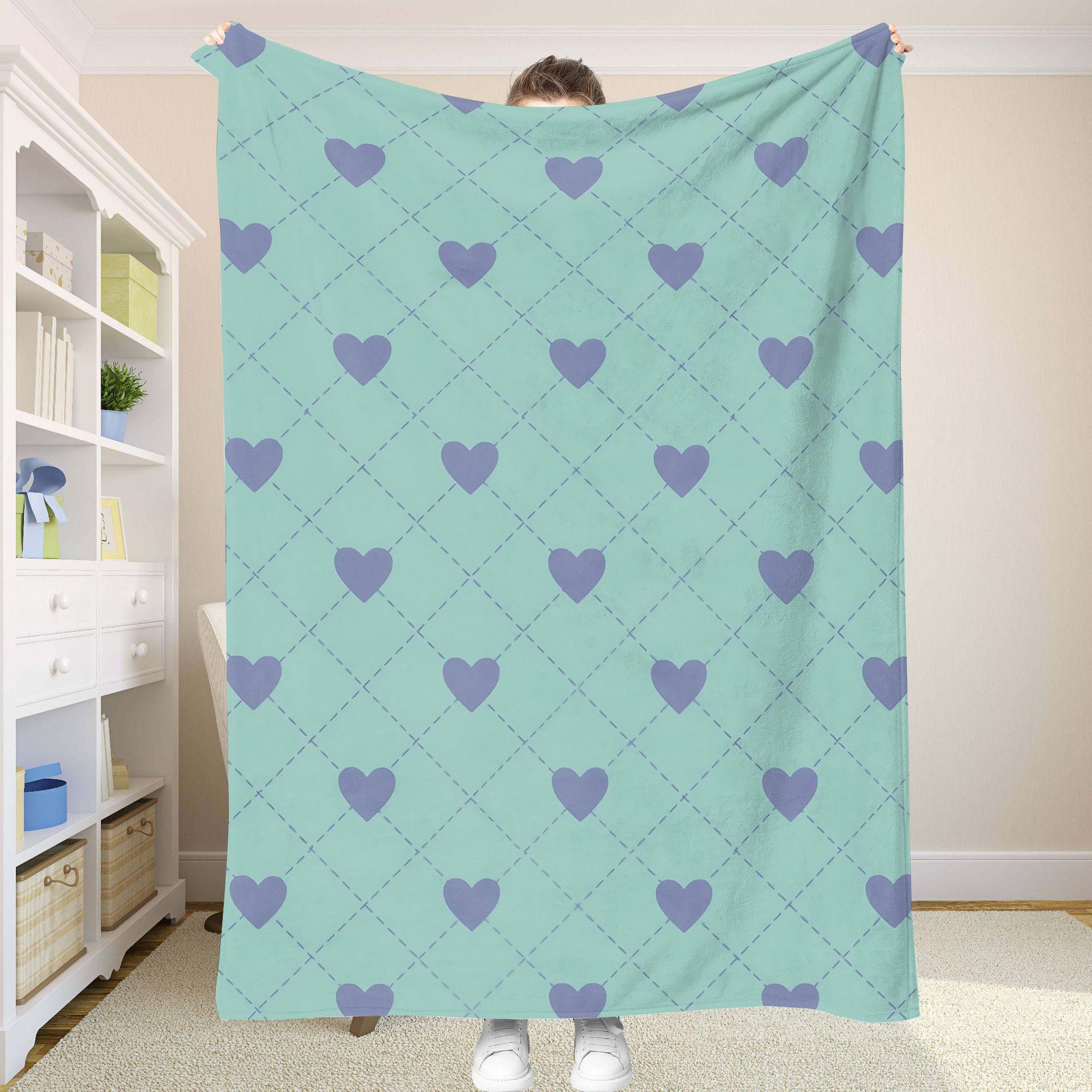 

Nap Blanket Love Throw Blankets for Baby Bedspread on the Bed Summer Comforter Home and Decoration Anime Cooling Sofa Bedspreads 30x40in