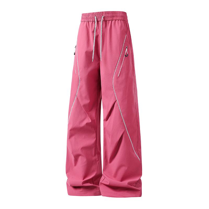 Pantaloni da Lavoro Paracadutista Antivento Impermeabili Unisex - Pantaloni Lunghi da Esterno per Autunno/Inverno