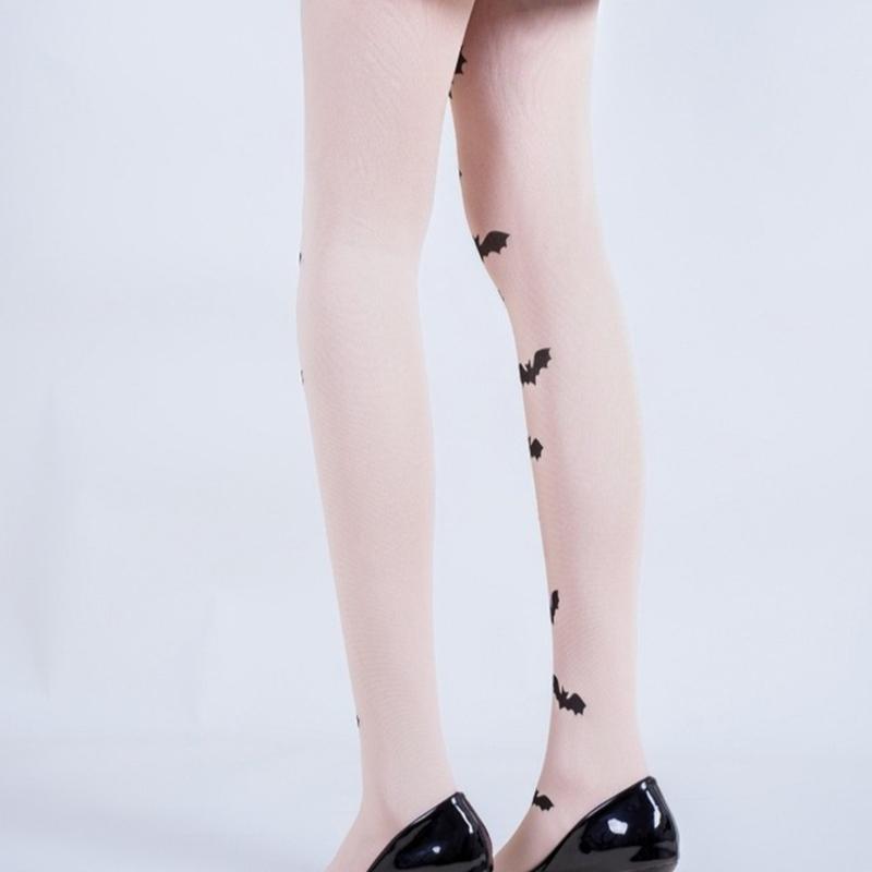 Halloween Costume Party Hosiery Practical Women's Scary Dance Tights Celebration Pantyhose Stretchy Leggings