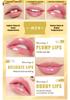 HelloKiss 3-teiliges Farbwechsel-Lippenstift-Set mit Blumeninfusion und Blattgold, einfach aufzutragen und feuchtigkeitsspendend.