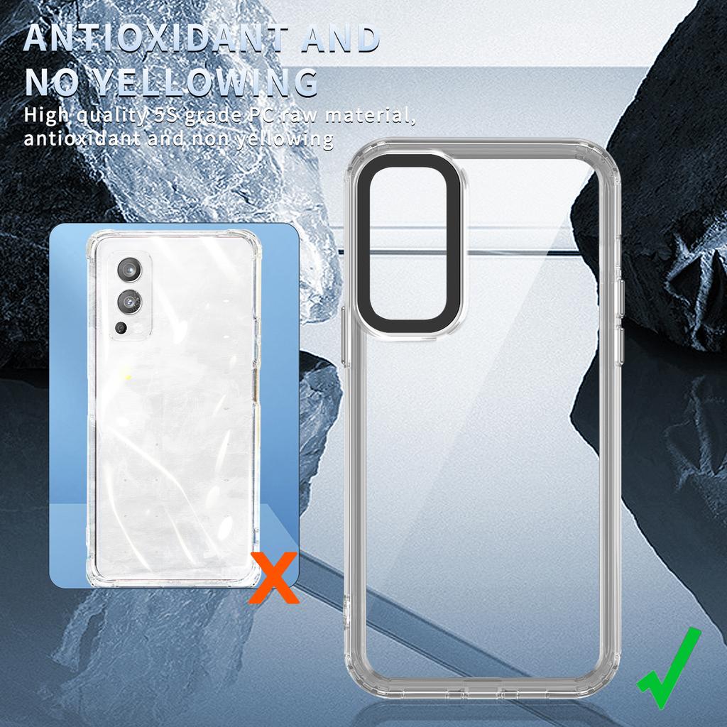 For OnePlus Nord 2 5G Case PC+TPU Impact Resistant Smart Phone Cover