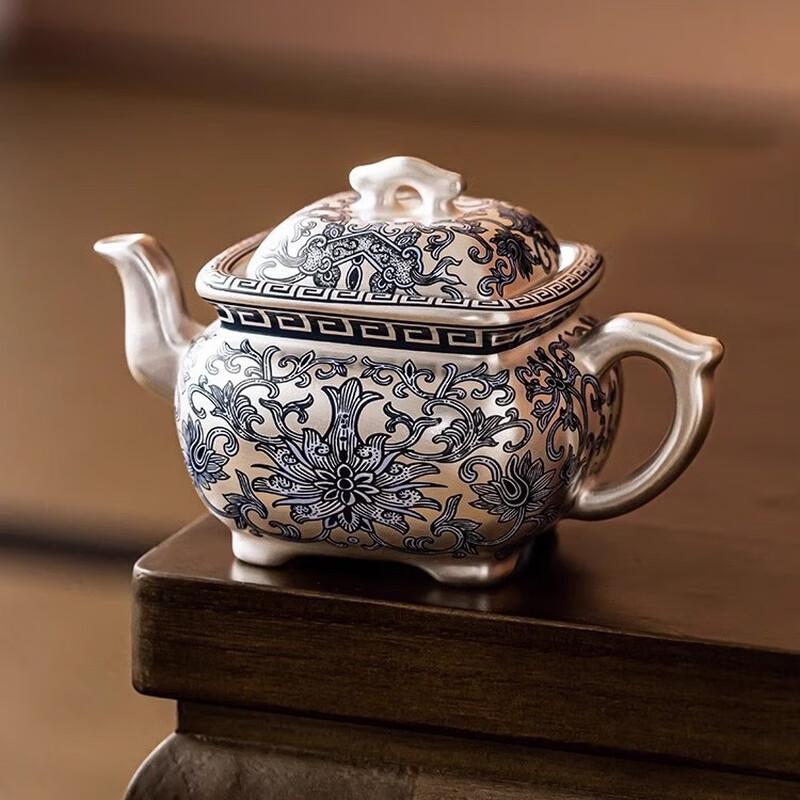 Chaxun Gilded Silver Vine Kung Fu Tea Set