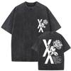 Camiseta con Estampado Vintage Lavado Mgk Lost Tour 2026 para Hombre Mujer Camisetas Casuales de Algodón de Manga Corta Camisetas para Fans Ropa Moda Camiseta