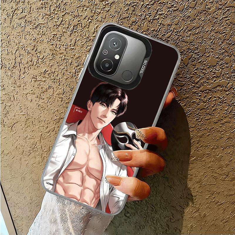 B-J A-Alex Anime Soft Phone Case for Xiaomi Redmi 15C 15 14C 13C 12C Poco X5 X6 X7 Pro X3 F8 F7 Ultra M8 13 12 Cover Back Shell