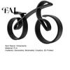 Abstrakte Fahrradskulptur 3D-gedrucktes Ornament, Schreibtisch-Fahrradskulptur, Kreative Kunstfigur, Modern-minimalistische Fahrrad-Dekoration für Zuhause und Büro