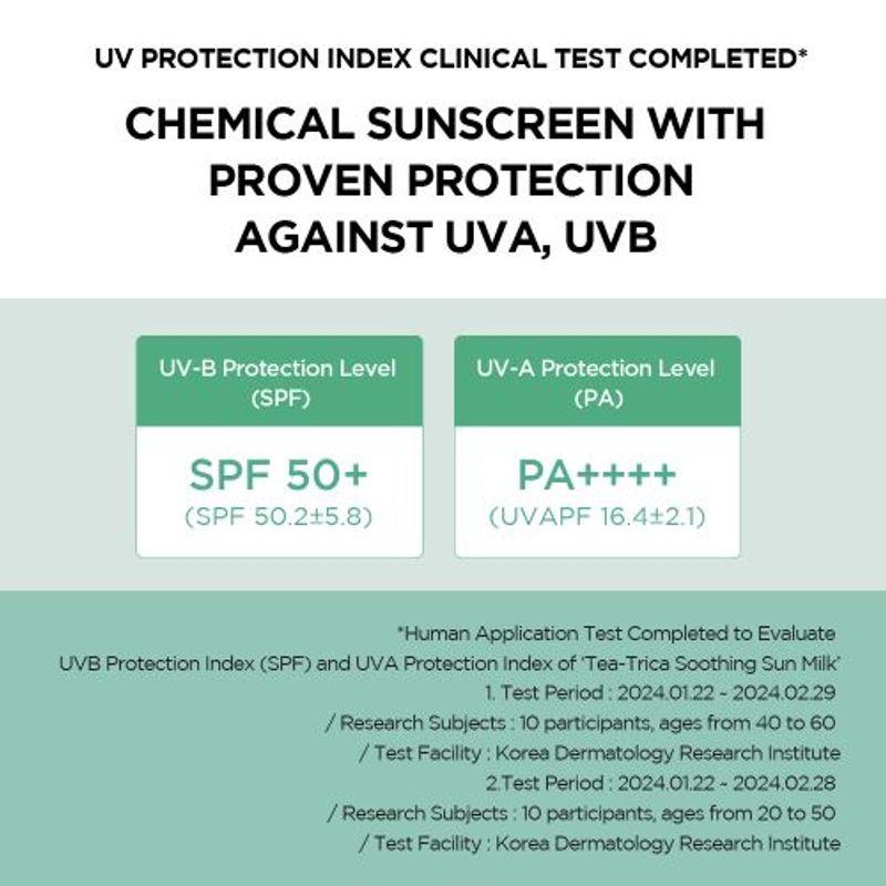 Skin1004 Madagascar Centella Tea-Trica Soothing Sun Milk 50ml