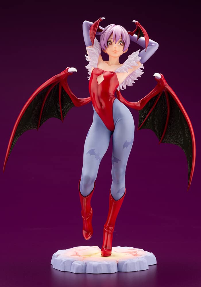 Figurină Vampir Bishoujo Lilith la scară PVC vopsită, multicoloră, SV301 1/7