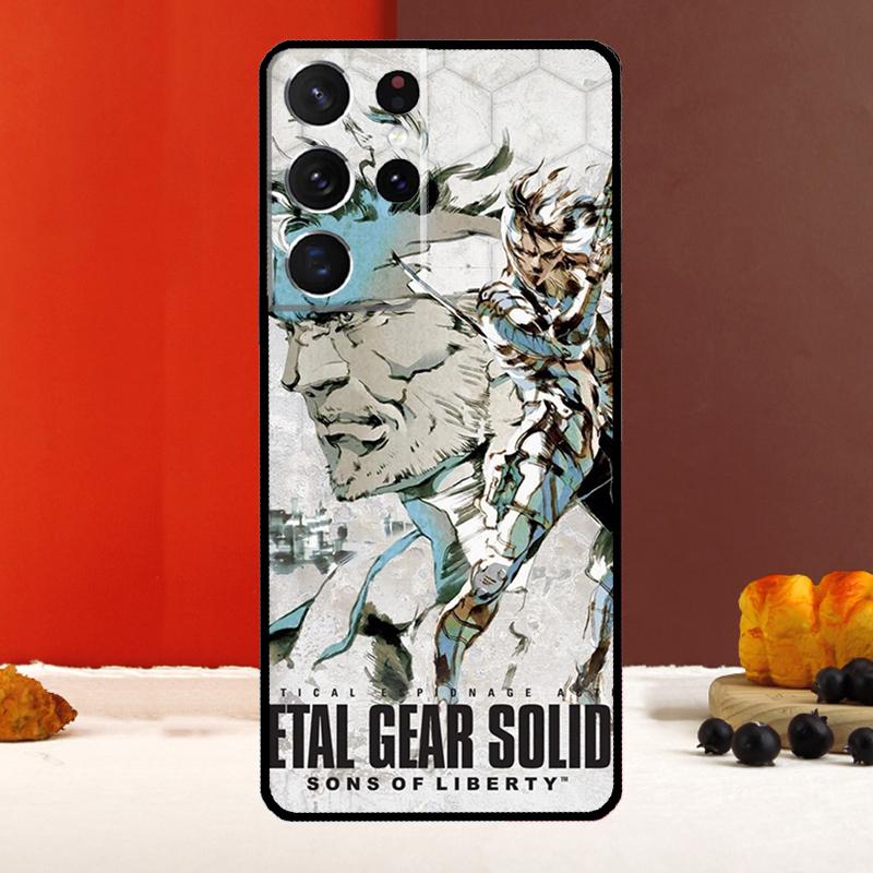 Game Metal Gear Solid Case For Samsung Galaxy S23 S22 Plus S21 Ultra Note 20 S8 S9 S10 Note 10 Plus S20 FE Coque