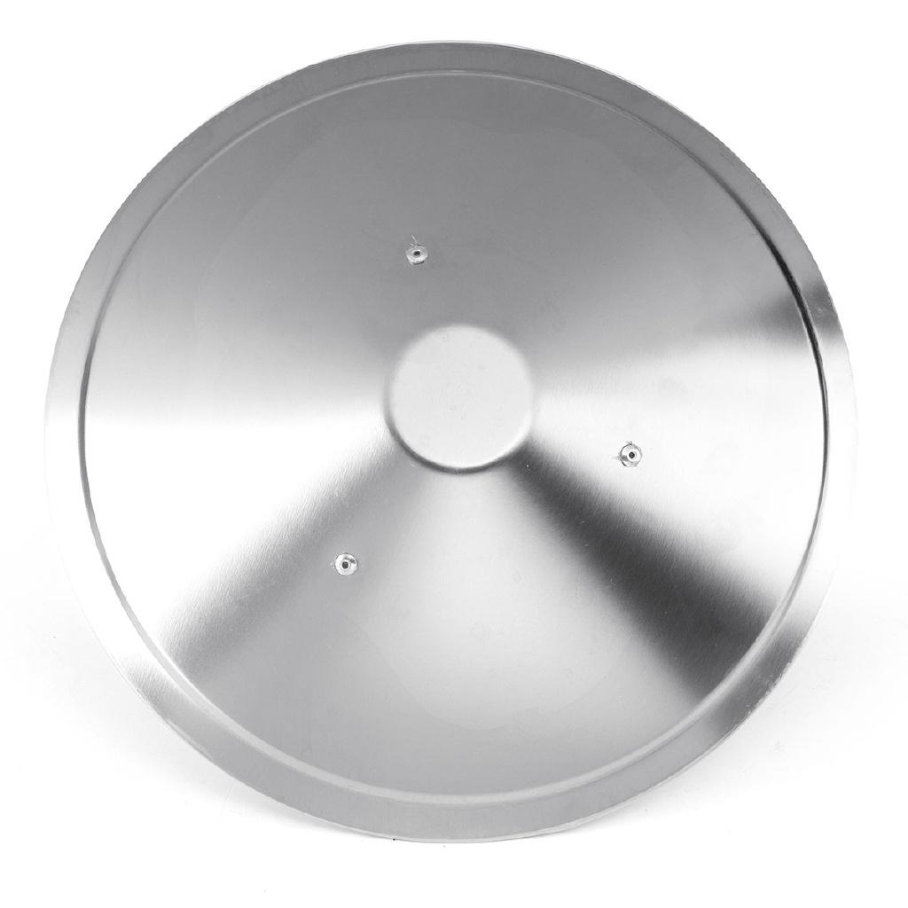 6 Inch Stove Pipe Chimney Cap Silver Durable Chimney Cap for Hood Pipes Roof Chimneys