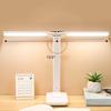 2 Köpfe Schreibtischlampe 3 Farben Stufenlos Dimmbar Flexibel Touch Studien Schreibtischlampe für Schlafzimmer Wohnheim Stecker Version