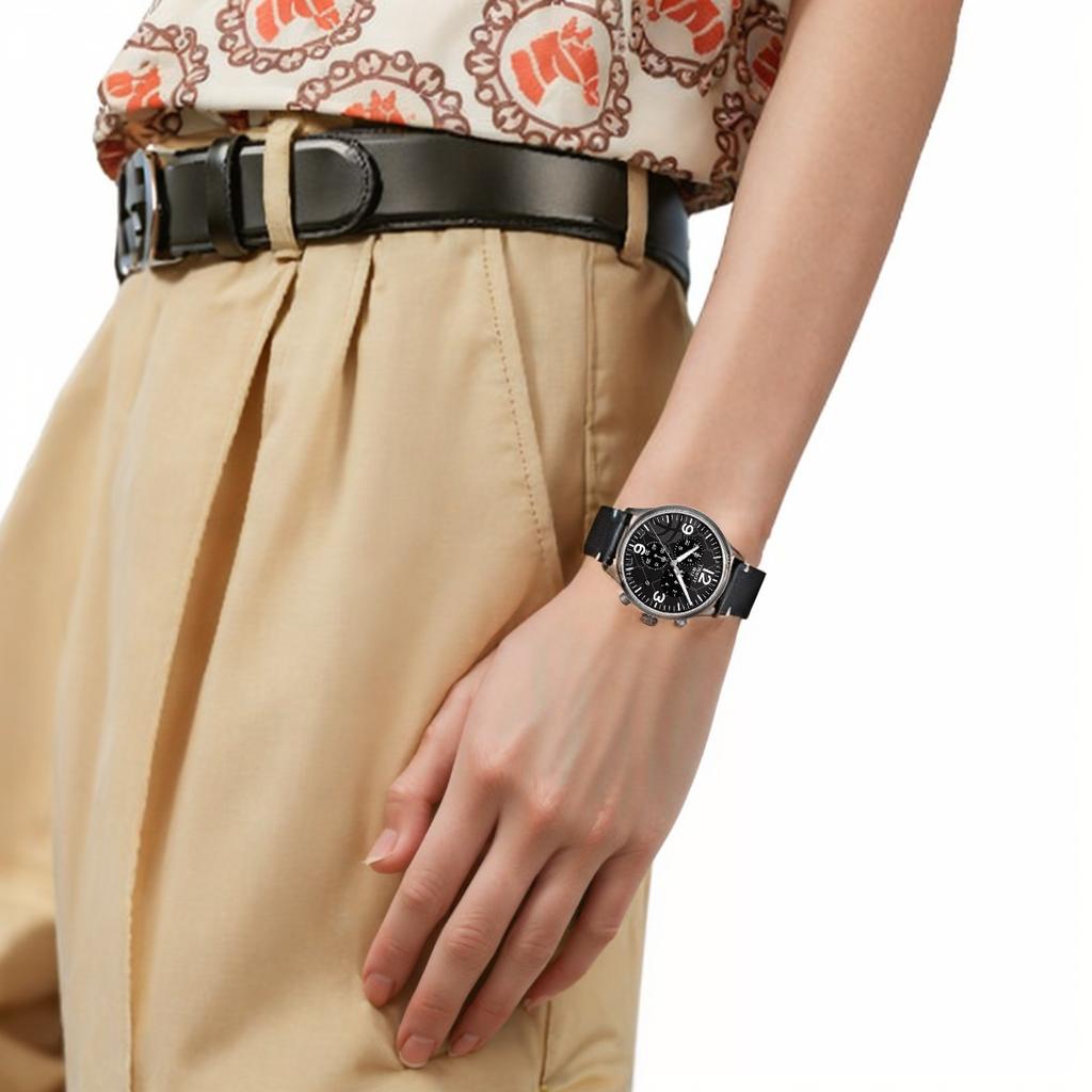 TISSOT Soko Collection Quartz Movement Men's Watches Watch 45mm Gray Dial Stainless Steel Case T116.617.36.067.00