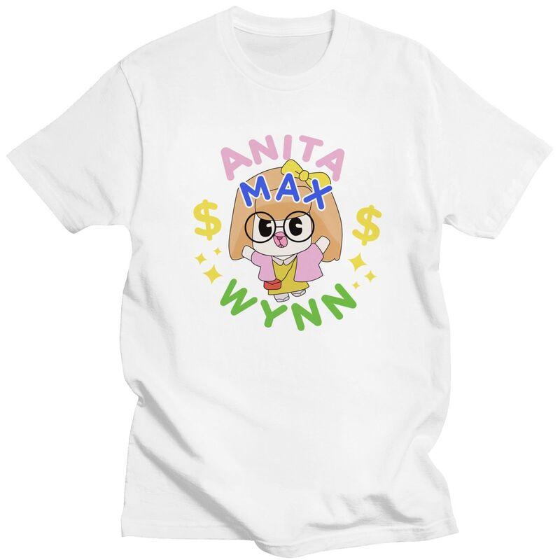 Custom Anita Max Wynn Mem T Shirts Men ShortSleeve Tshirts Streetwear Tee Pure Cotton Slim Fit Tshirts Gift