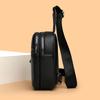 Mens Leather Small Crossbody Bag Shoulder Sling Bag Women Daypacks Chest Bag for Fishing Travel Hiking Backpacks Outdoor Sports