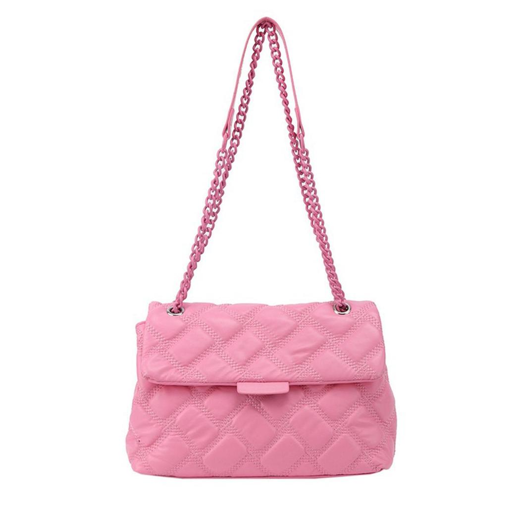 Damestas van KG Sewing Fashion met ketting, schoudertas, crossbodytas van PU-leer.