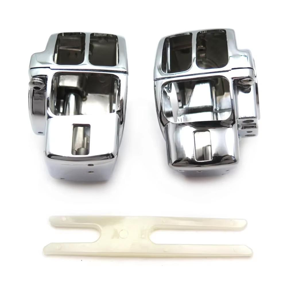 Motorcycle Parts Switch Housing Cover For Harley Davidson 1996-2013 Electra Glide Classic FLHTC 2006-2013 Street Glide FLHX