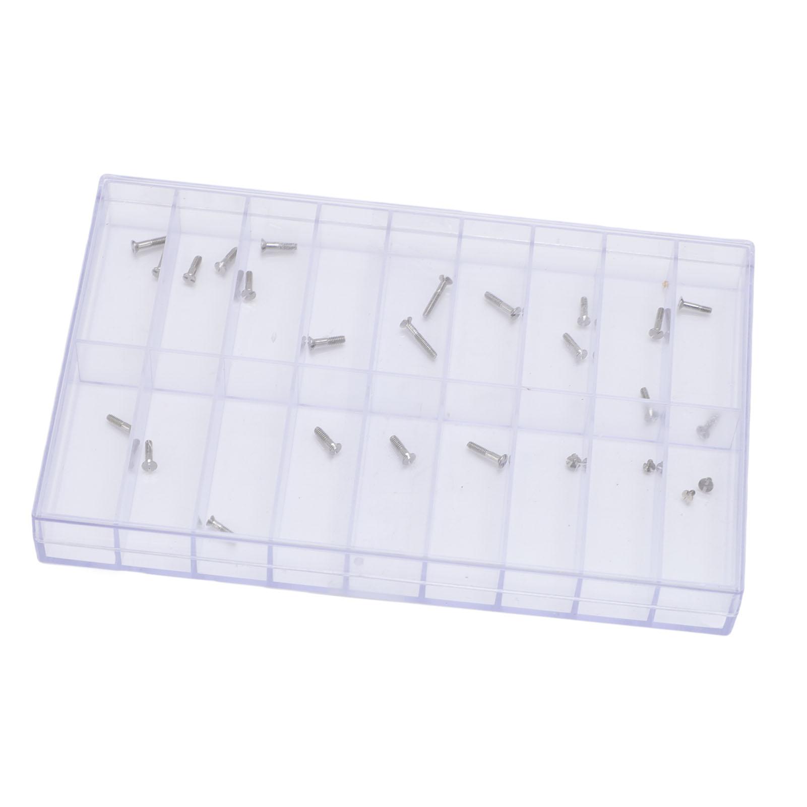 

26 шт. 13 размеров H-образный винт из нержавеющей стали ремешок для часов ремешок пряжка винт замена