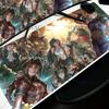 X FINAL FANTASY VII Tifa Lockhart Tappetino Mouse Grande XXL Accessori Gaming Ufficio Gamer Tastiera Scrivania Tappetino Accessori Tappetino Mouse