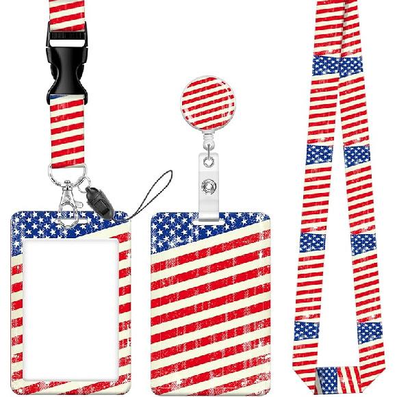 Badge Reels Retractable with Carabiner Reel Clip, ID Name Tag Work Badge Holder Belt Ferrule, Identity ID Badge Holder Cover Case for Office Work