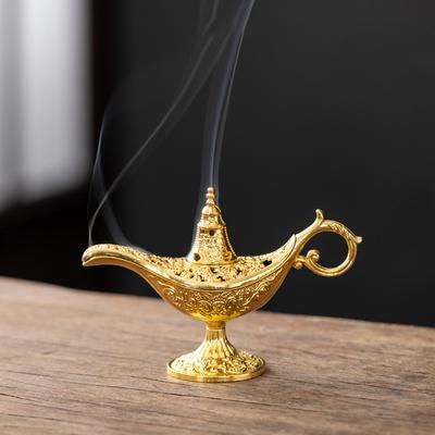 Dutá legenda Aladinovy kouzelné lampy džina Kadidelnice Retro Lampa na olej pro přání Domácí dekorace Dárek