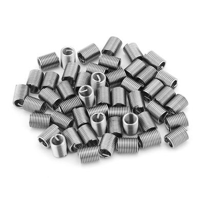 50 Stück Edelstahl SS304 Spiraldraht-Gewindeeinsätze M6 x 1,0 x 2,5 D Länge