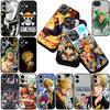 for Motorola Moto Edge 70 60 Fusion NEO Pro G56 G96 G04 G05 20 G Stylus Phone Cover Case Sanji One Pieces Luffy Roronoa Zoro