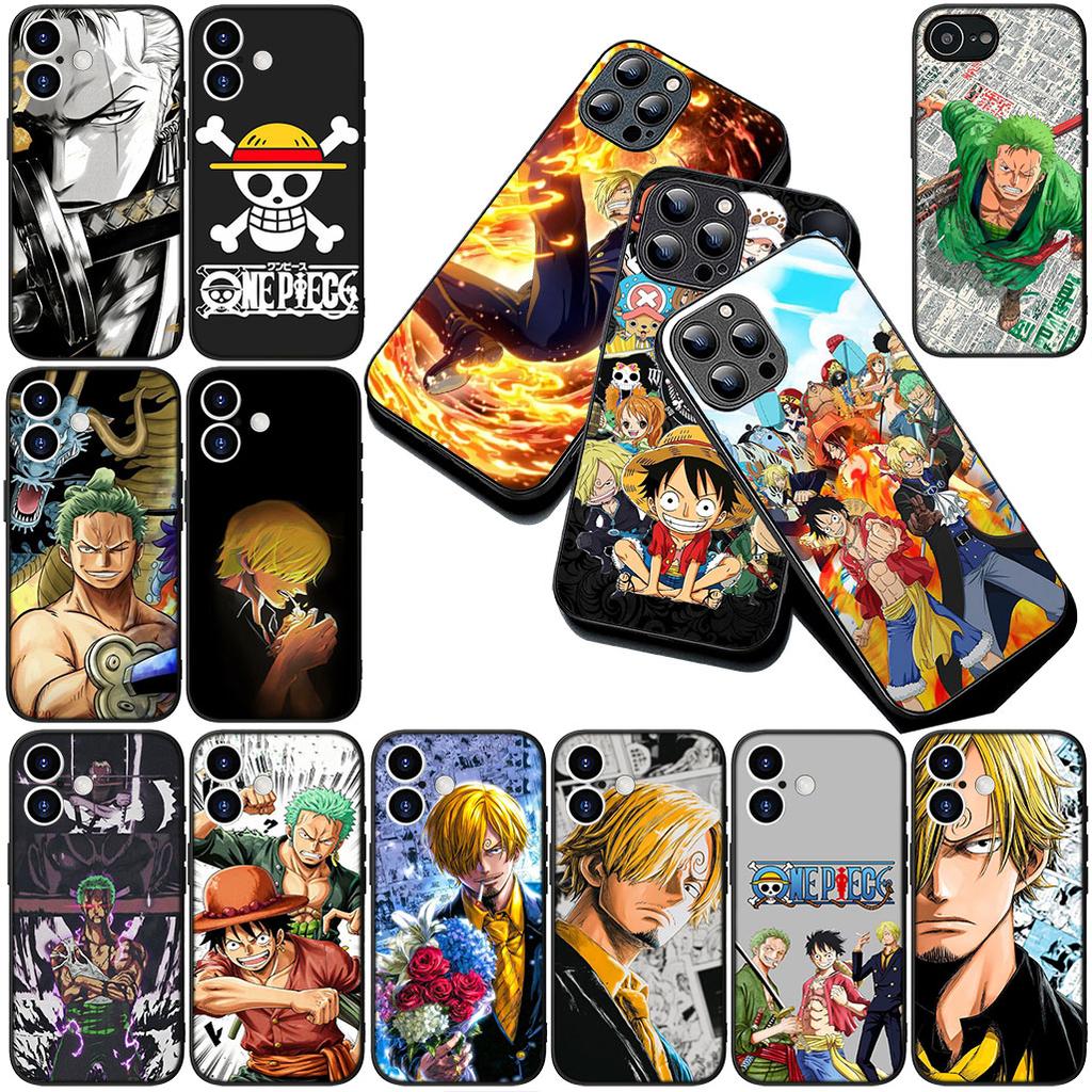 for Motorola Moto Edge 70 60 Fusion NEO Pro G56 G96 G04 G05 20 G Stylus Phone Cover Case Sanji One Pieces Luffy Roronoa Zoro
