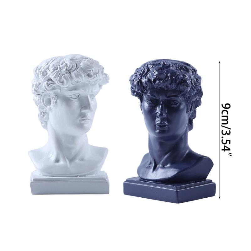 Sculpture Toothpick Holder Charming Desk Decorations Resin Ornament Pencil Holder Suitable for Restaurants and Homes