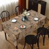 Exquisite Luxury Floral Pattern Tablecloth - Suitable for Picnics, Camping, and Weddingszyc