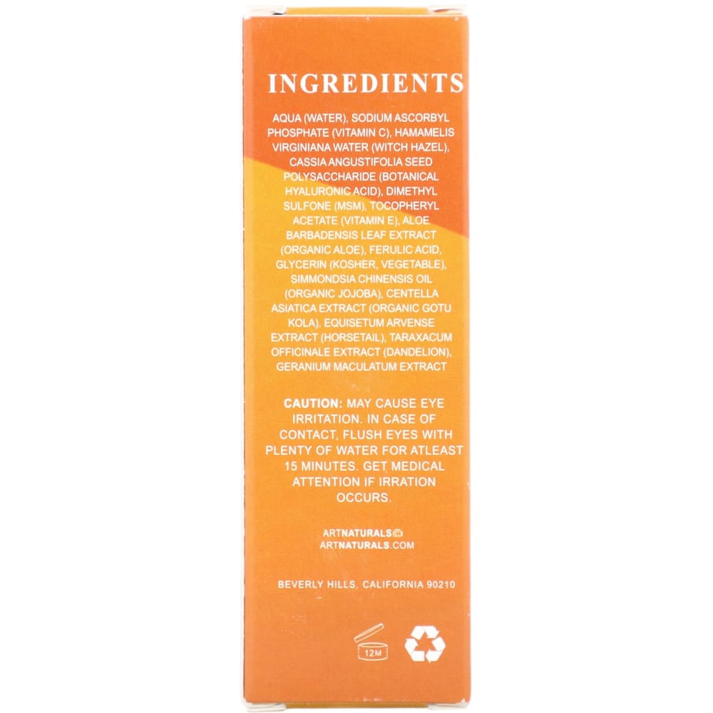 Artnaturals Vitamin C Brightening Serum 30ml (1 fl oz)