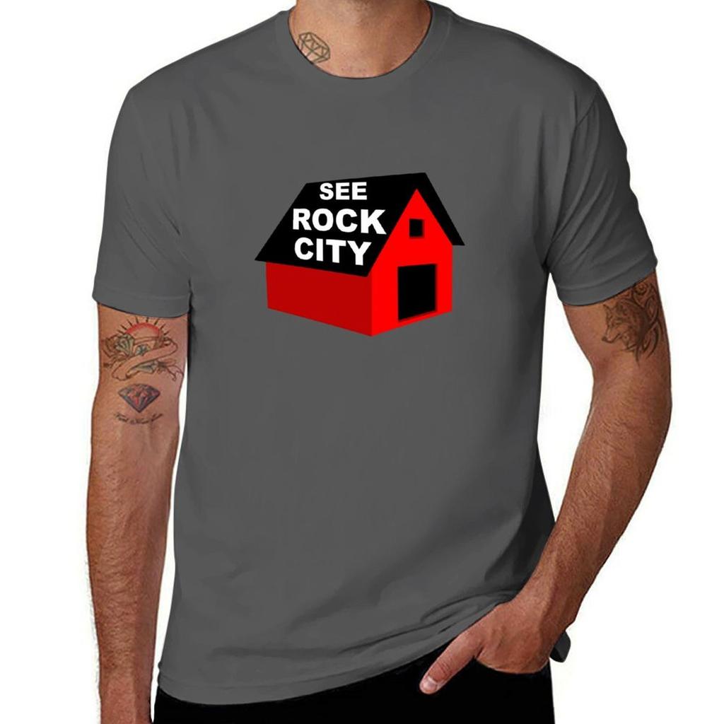 See Rock City Tshirt Standard Fit Solid Tee Shirt