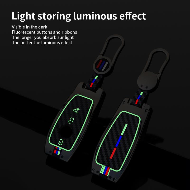 Car Key Case Cover Shell Fob for Mercedes Benz A C E S G Class GLC CLE CLA GLB GLS W177 W205 W213 W222 X167 AMG 3 4 Buttons