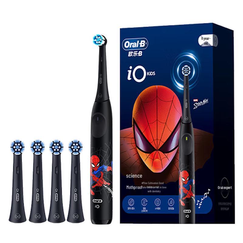 Oral-B iO Series Kids Electric Toothbrush, Spider-Man Edition