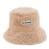 Lambswool Fisherman Hat: Warm Embroidered Small Brim, Versatile Korean Style for Autumn/Winter.