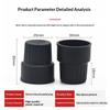 2/10Pcs Black Scooter Protective Plug Accessories Scooter Foot Krutch Center Axis Screw Electric Bike Parts