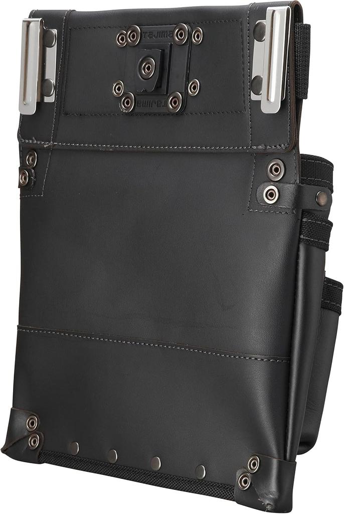 Tajima Safe System Abnehmbarer Gürtel Echte Große Nägel Aus Strapazierfähigem und Flexiblem Echten Rindsleder Einfach anzubringen und kann an einem