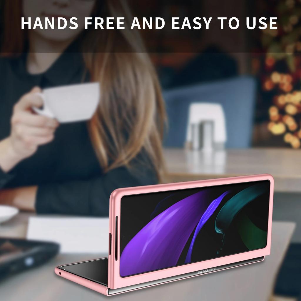 For Samsung Z Fold 7 2 6 5 4 3 fold7 Fold6 Fold5 Fold4 Hard Case Folding Cover for Samsung Galaxy Z Fold 2 Fold2 Phone Bag